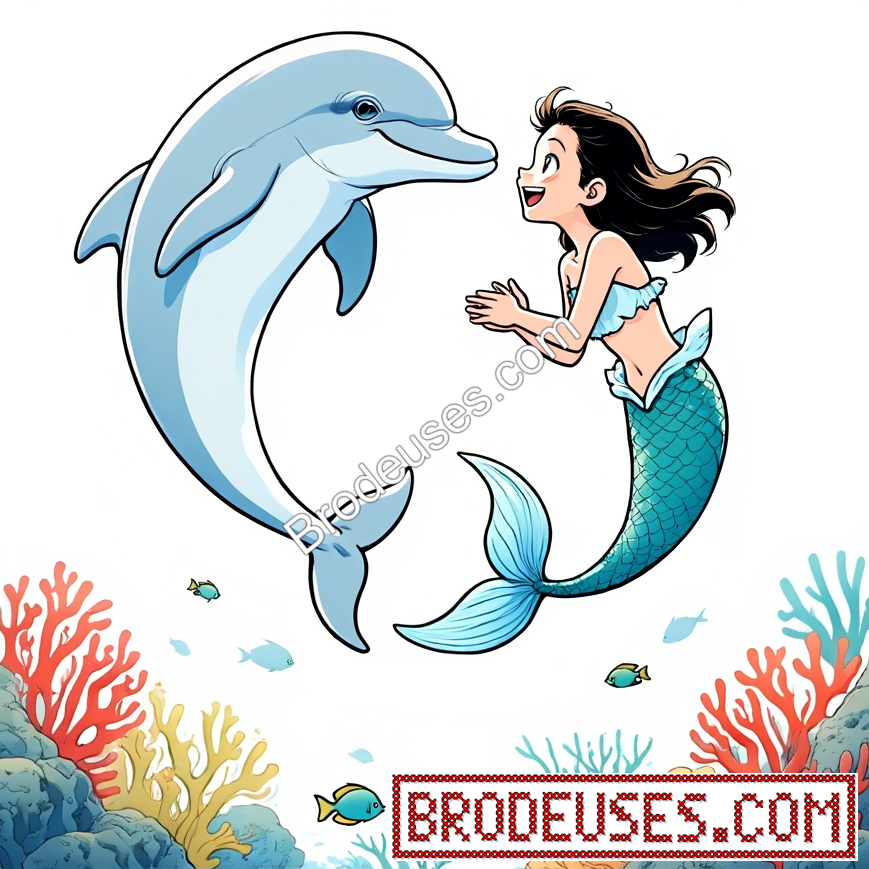 La Sirène et le Dauphin - Diagramme PDF à télécharger