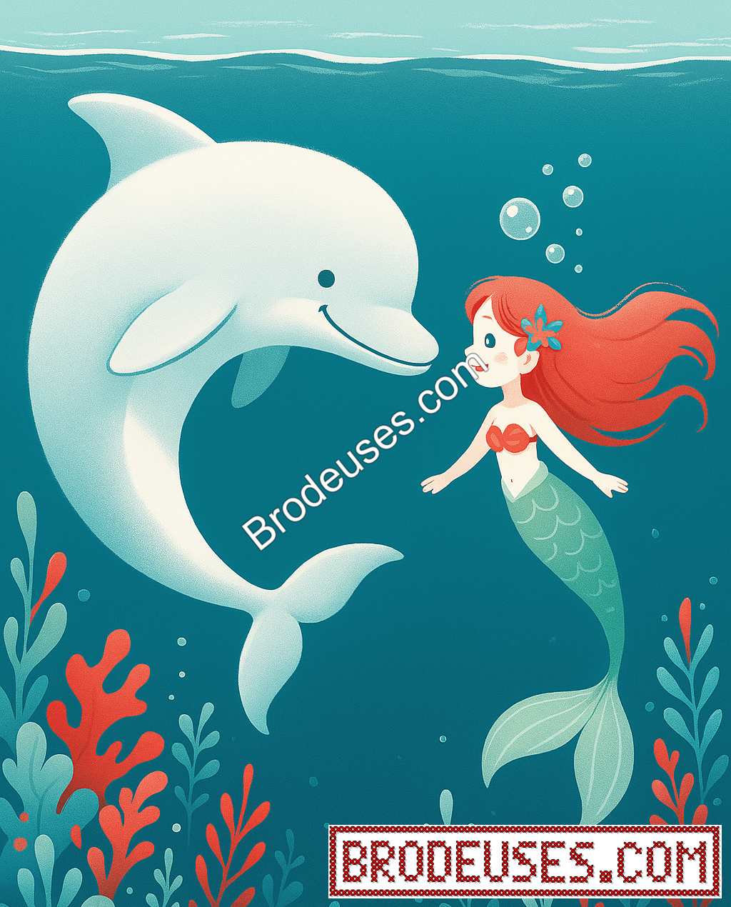 La Sirène et le Dauphin - Diagramme PDF à télécharger