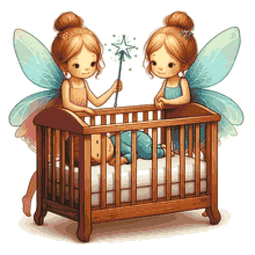 Les Fées Autour du Berceau - Diagramme PDF à télécharger