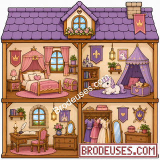 Tiny Cozy Homes™ - Les Maisonnettes à Broder - Diagramme PDF à télécharger