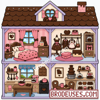 Tiny Cozy Homes™ - Les Maisonnettes à Broder - Diagramme PDF à télécharger