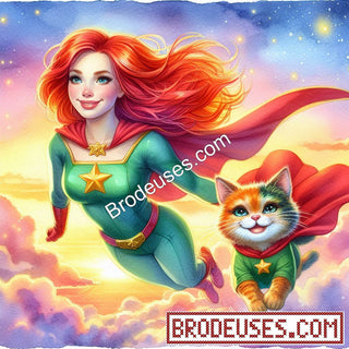 SuperHéroïne et SuperChat - Diagramme PDF à télécharger