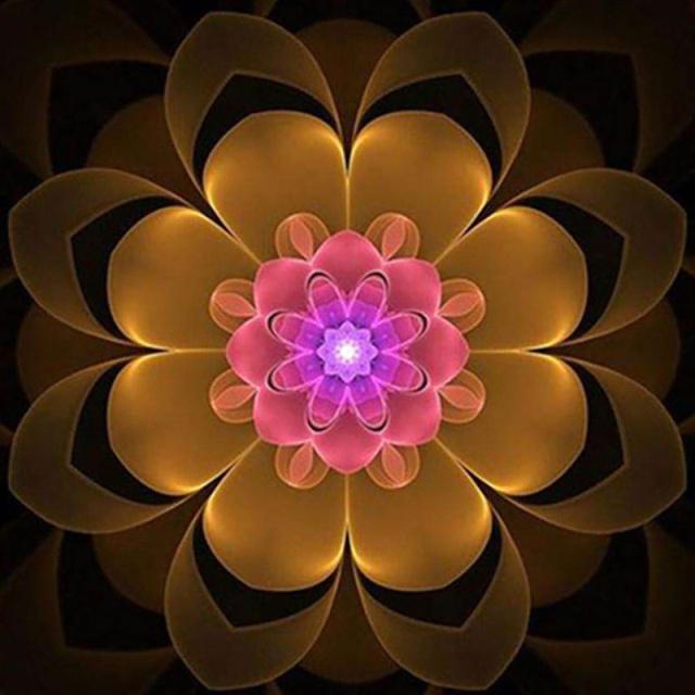 21 modèles de Mandala rosace en diamond painting carré ou rond !