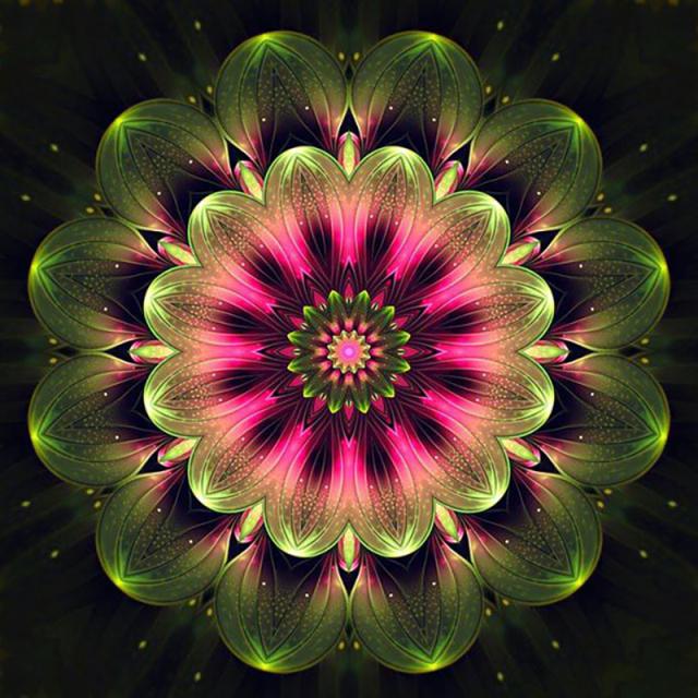 21 modèles de Mandala rosace en diamond painting carré ou rond !