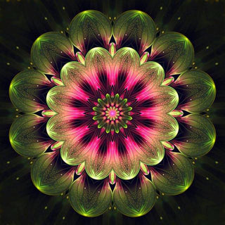 21 modèles de Mandala rosace en diamond painting carré ou rond !