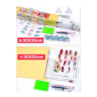 BlackMobile in DarkCity (Underwater) - Kit broderie diamant - 30x50 à 50x80 cm