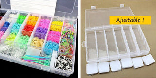 Boîte de rangement 6 à 36 compartiments