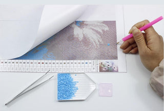 Majestueux renard roux en 3 versions - Kit broderie diamants