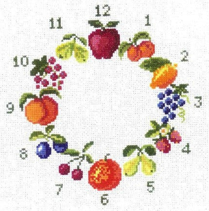 La grille brute, sans aiguilles ni cadre