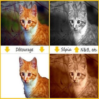 kit de diamond painting personnalise d'apresphoto service premium | exemple de retouche