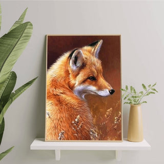 renard roux diamond painting broderie diamant brodeuses.com