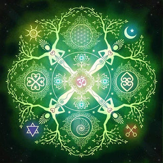 Magnifique Collection de Mandalas ! - 45x45 cm - Kit de broderie Kit de broderie au point de croix M15 Amour et nature Brodeuses.com