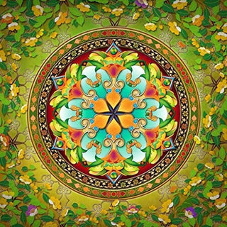 Magnifique Collection de Mandalas ! - 45x45 cm - Kit de broderie Kit de broderie au point de croix M6 Parterre de printemps Brodeuses.com