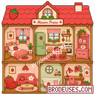 Tiny Cozy Homes™ - Les Maisonnettes à Broder - Diagramme PDF à télécharger