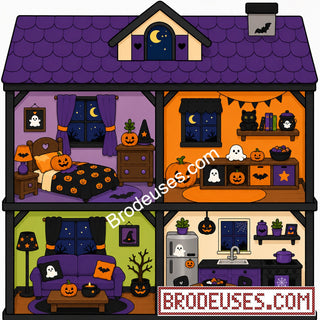 Tiny Cozy Homes™ - Les Maisonnettes à Broder - Diagramme PDF à télécharger