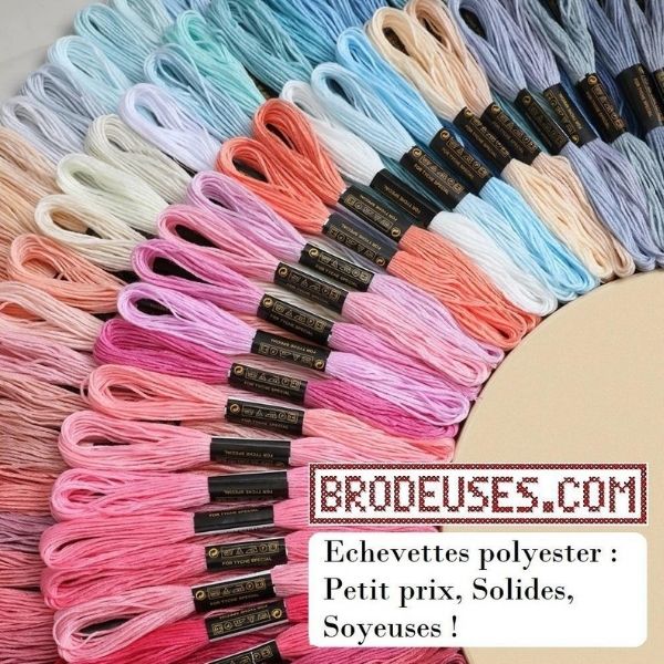 Mercerie en ligne de fils de couture et échevettes pour broderie