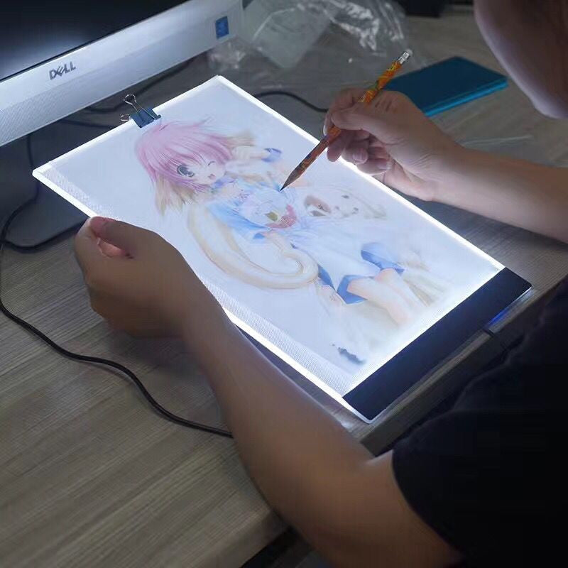 Tablette lumineuse A4 / A3 ultra-mince pour loisirs créatifs et diamond painting