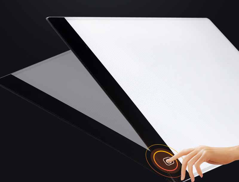 Tablette lumineuse A4 / A3 ultra-mince pour loisirs créatifs et diamond painting