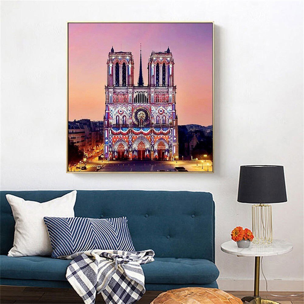 Peinture par numéros - Intérieur de Notre-Dame – Figured'Art Peinture par numéros - Intérieur de Notre-Dame – Figured'Art