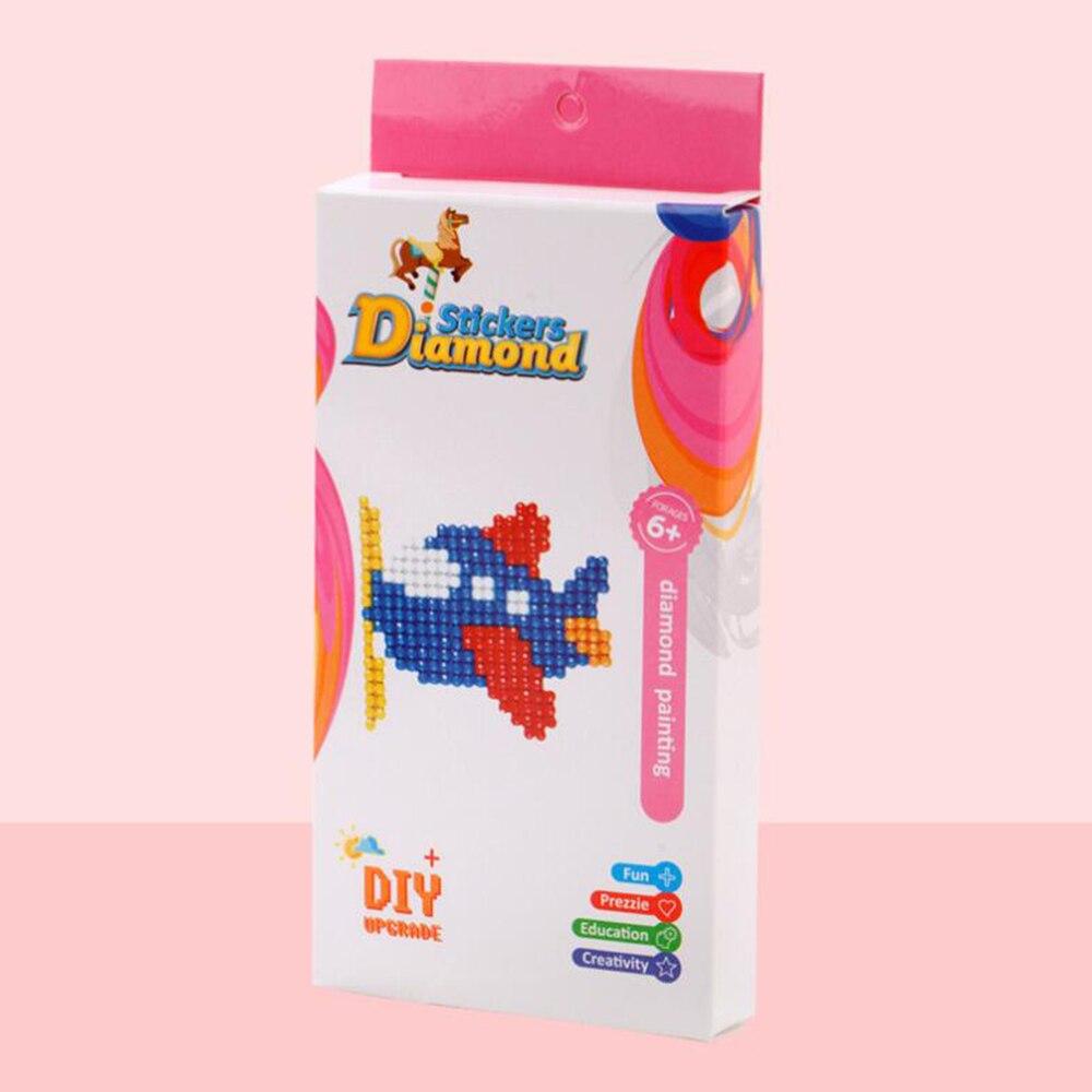 Mini-kit de diamond painting autocollant pour enfants - boîte et packaging